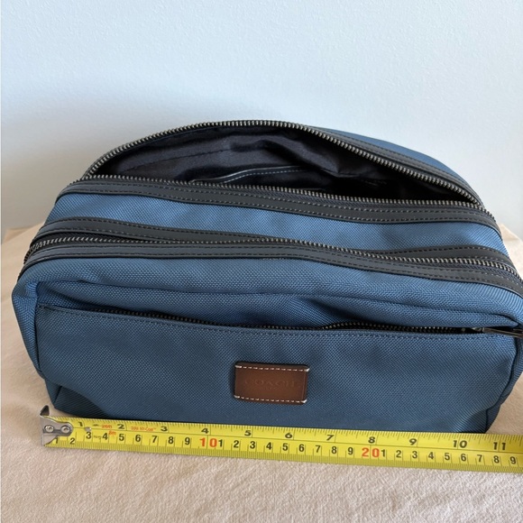 Coach Navy Blue Toiletry Bag - Picture 10 of 12